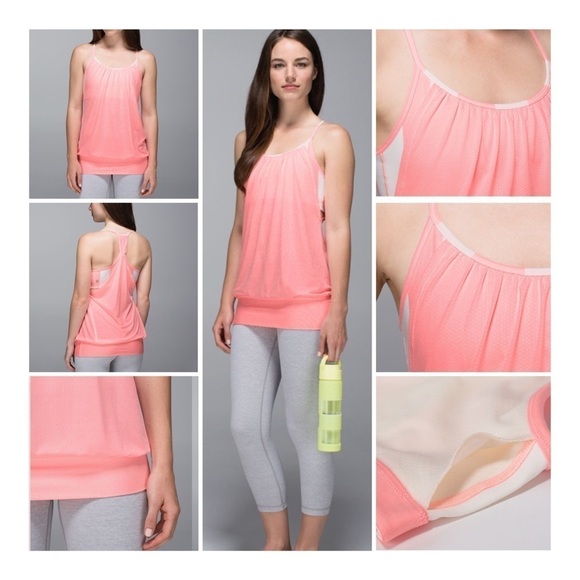 Lululemon No Limits Tank - Bleached Coral - Picture 1 of 16